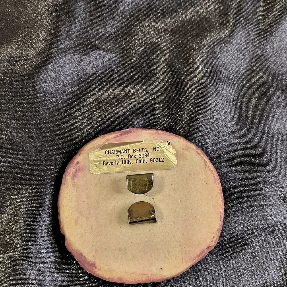 Vintage Lion Belt Buckle
